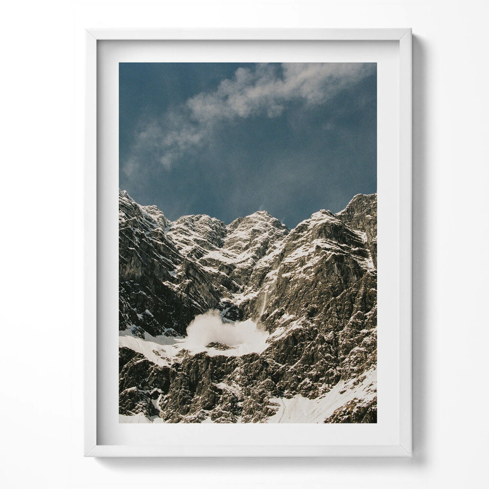 Kép keretben Watzmann Berchtesgadener hegyek