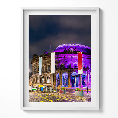 Kép keretben Leeds Corn Exchange Angliában