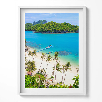 Kép keretben Koh Samui Nemzeti Park Thaiföld