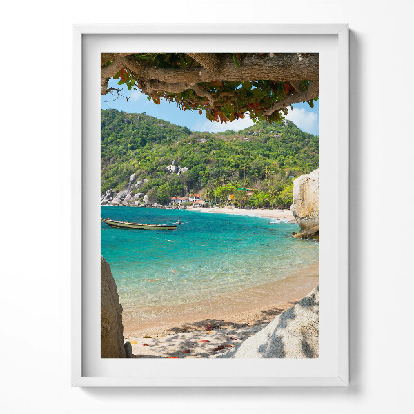 Keretezett kép Festői város utcája