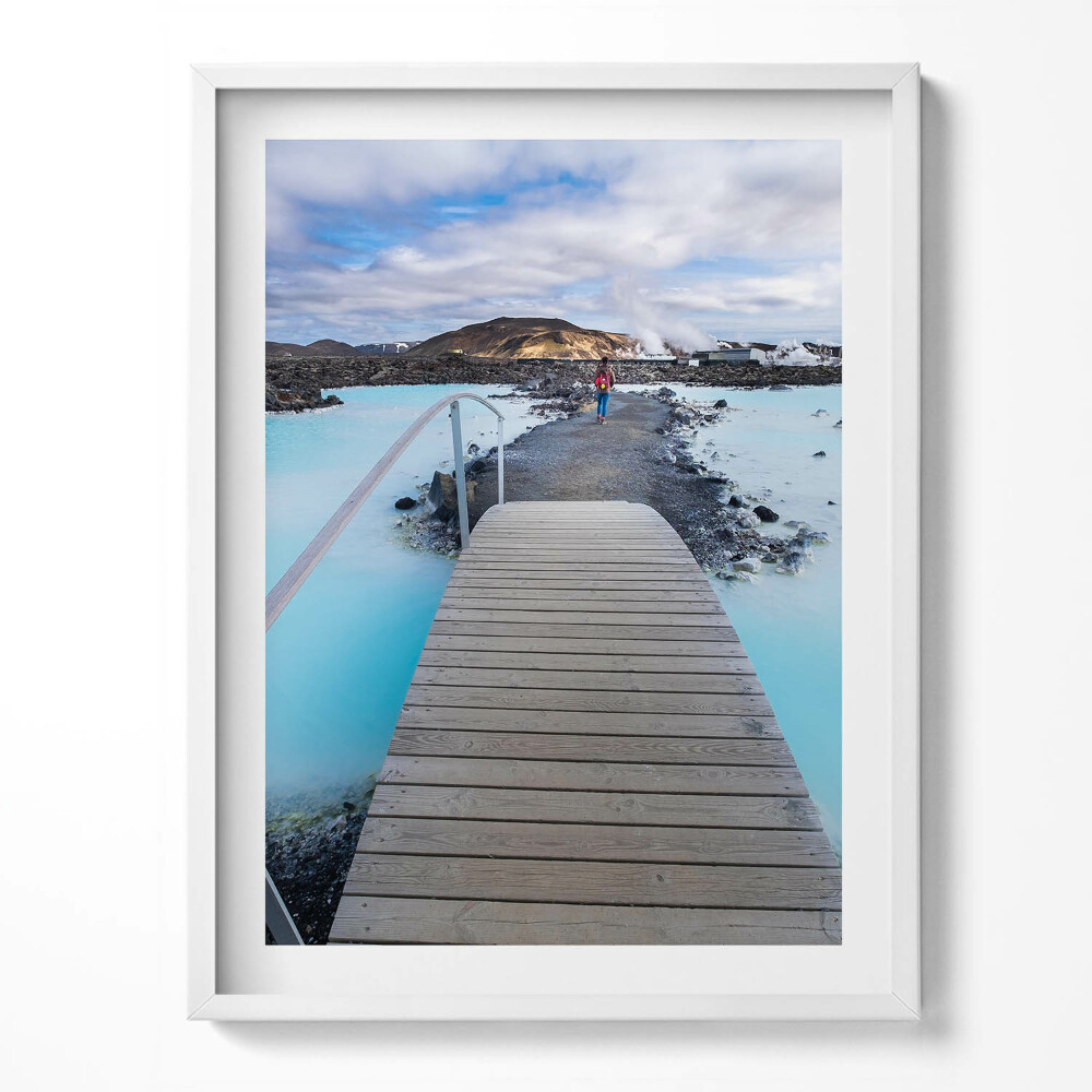 Kép keretben Régi piros autó