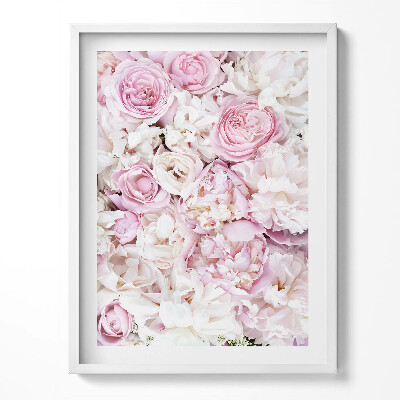 Keretezett kép Dekoratív virágok