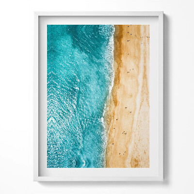 Kép keretben Tengerparti emberek