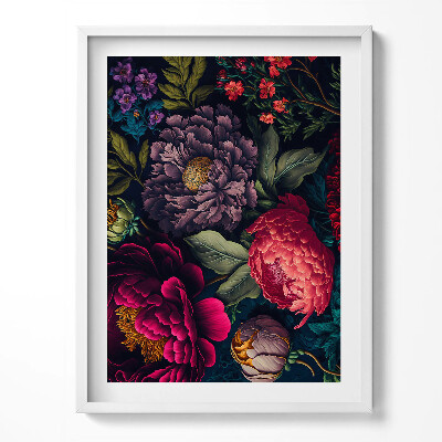 Keretezett kép Gyönyörű virágok