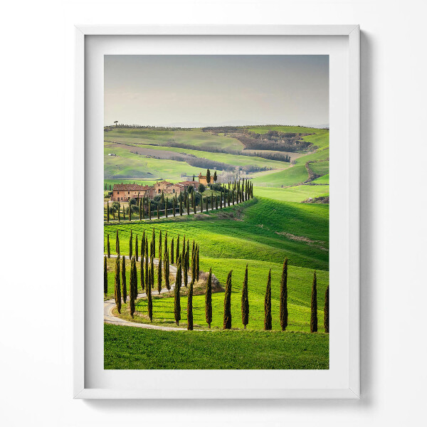 Kép keretben Olasz tájkép