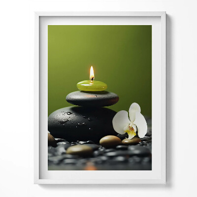 Kép keretben Zen relaxation nature and stones