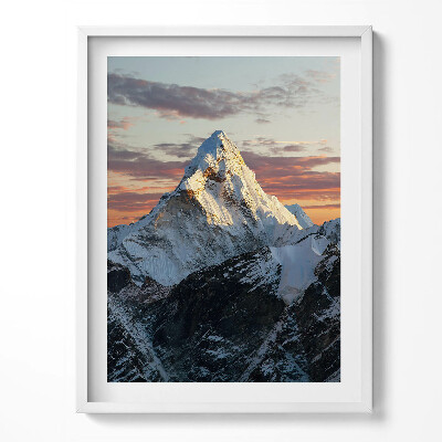 Keretezett kép Havas hegycsúcs