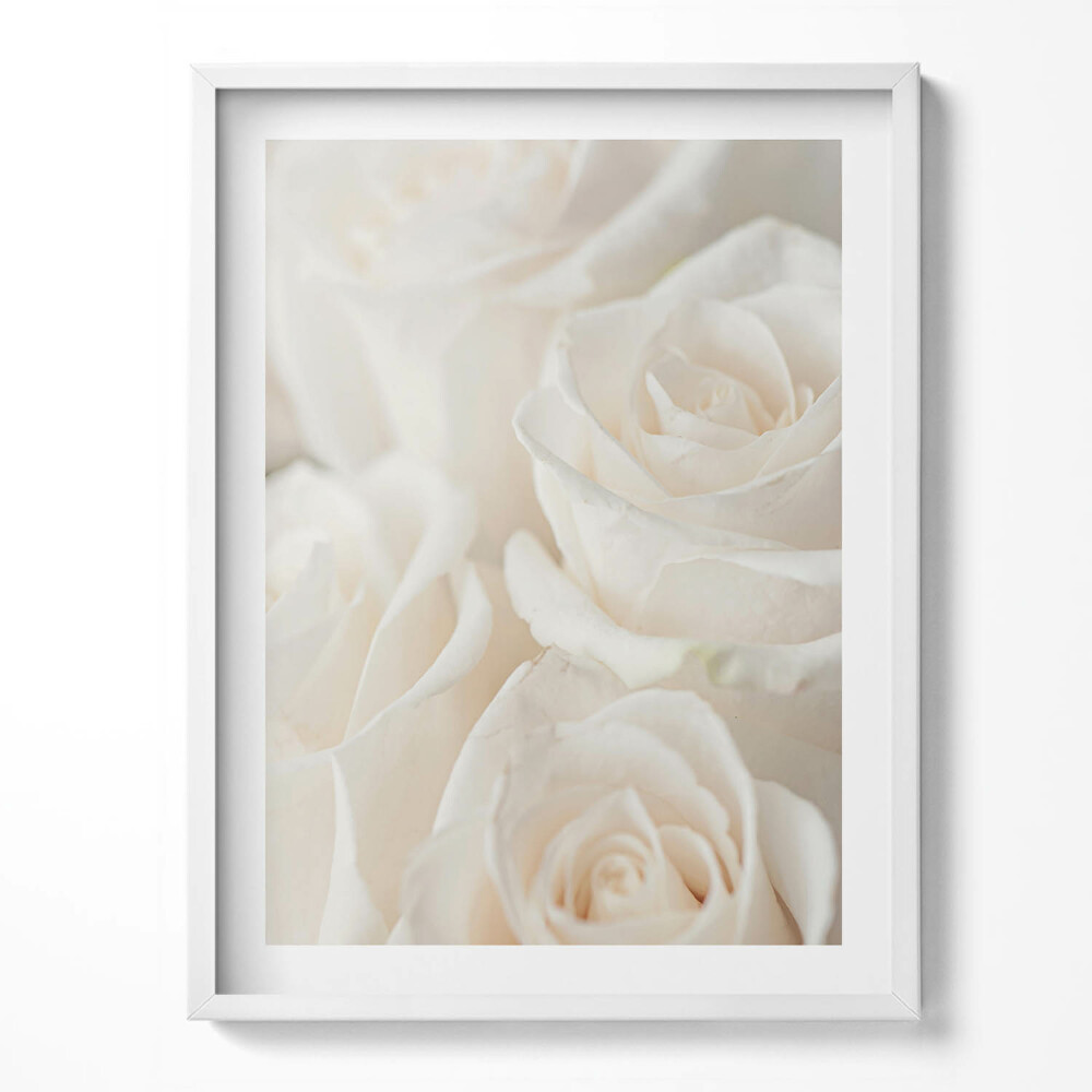 Kép keretben Fehér finom vegyes