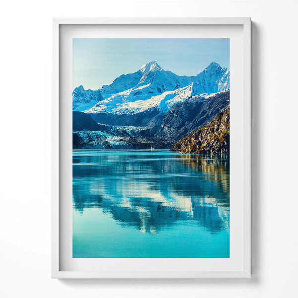 Kép keretben Vízpart tengerparttal és tengerrel Olaszország