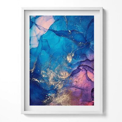 Keretezett kép Absztrakt ólomüveg