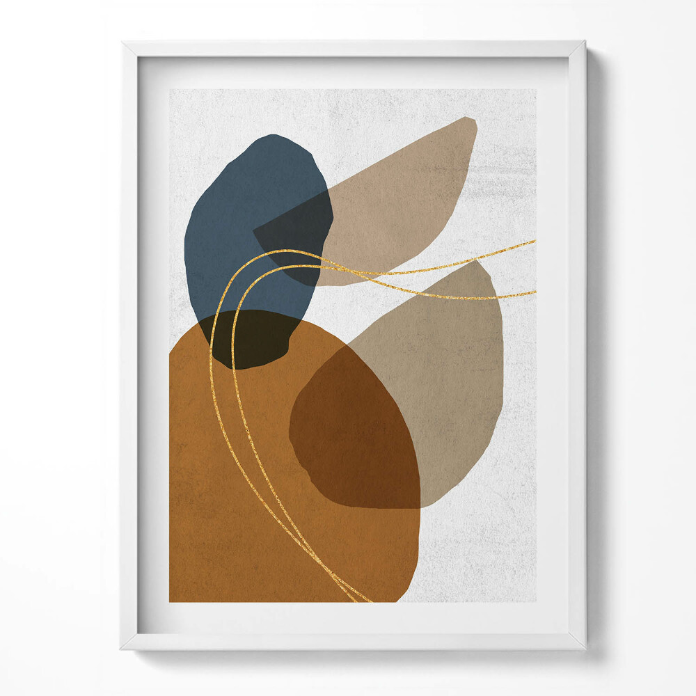 Kép keretben Absztrakt boho kompozíció