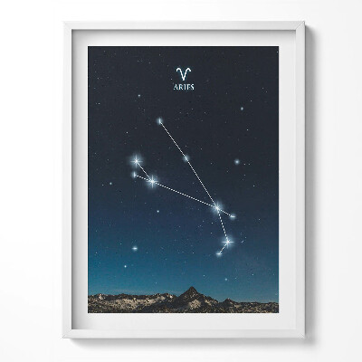 Kép keretben Zodiac constellation Aries