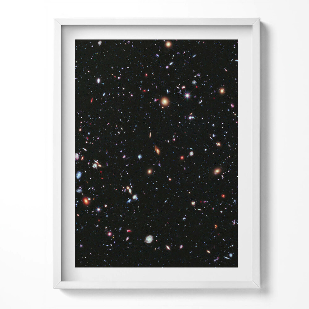 Keretezett kép NASA fotó - csillagos kozmosz