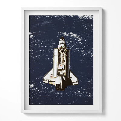 Kép keretben NASA űrhajó