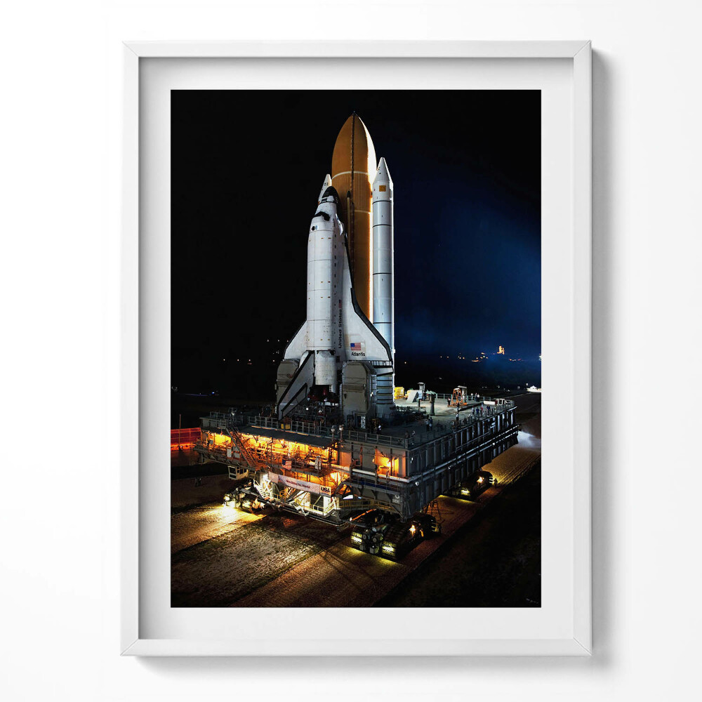 Kép keretben NASA űrrakéta