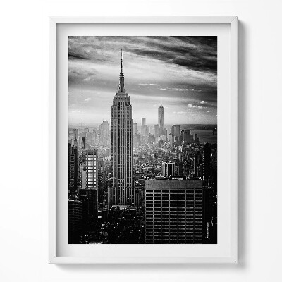 Kép keretben New York City éjszaka