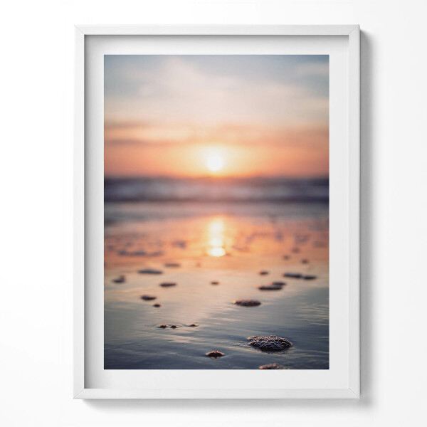 Kép keretben Rózsaszín flamingó madár