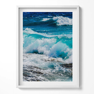 Kép keretben Ballon a víz felett