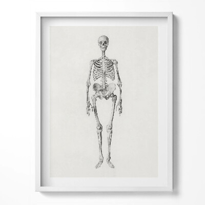 Keretezett kép Festmény Lány gyöngyökkel