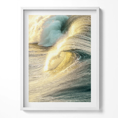 Keretezett kép Kék, tiszta víz