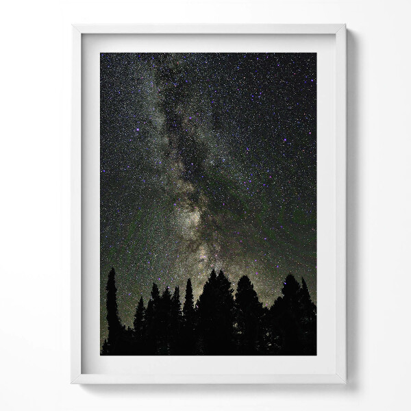 Kép keretben Pohár vörösbor és szőlő