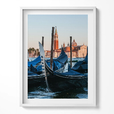 Keretezett kép Folyó és szikla tájkép