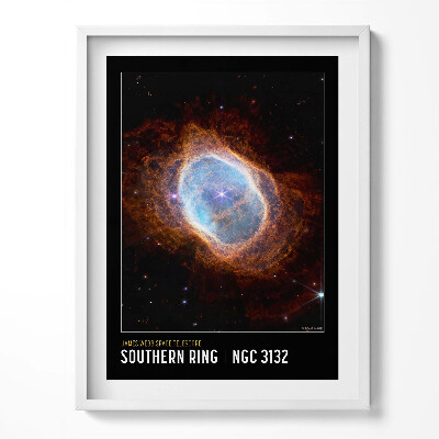 Keretezett kép Plakát űr témájú NASA képek