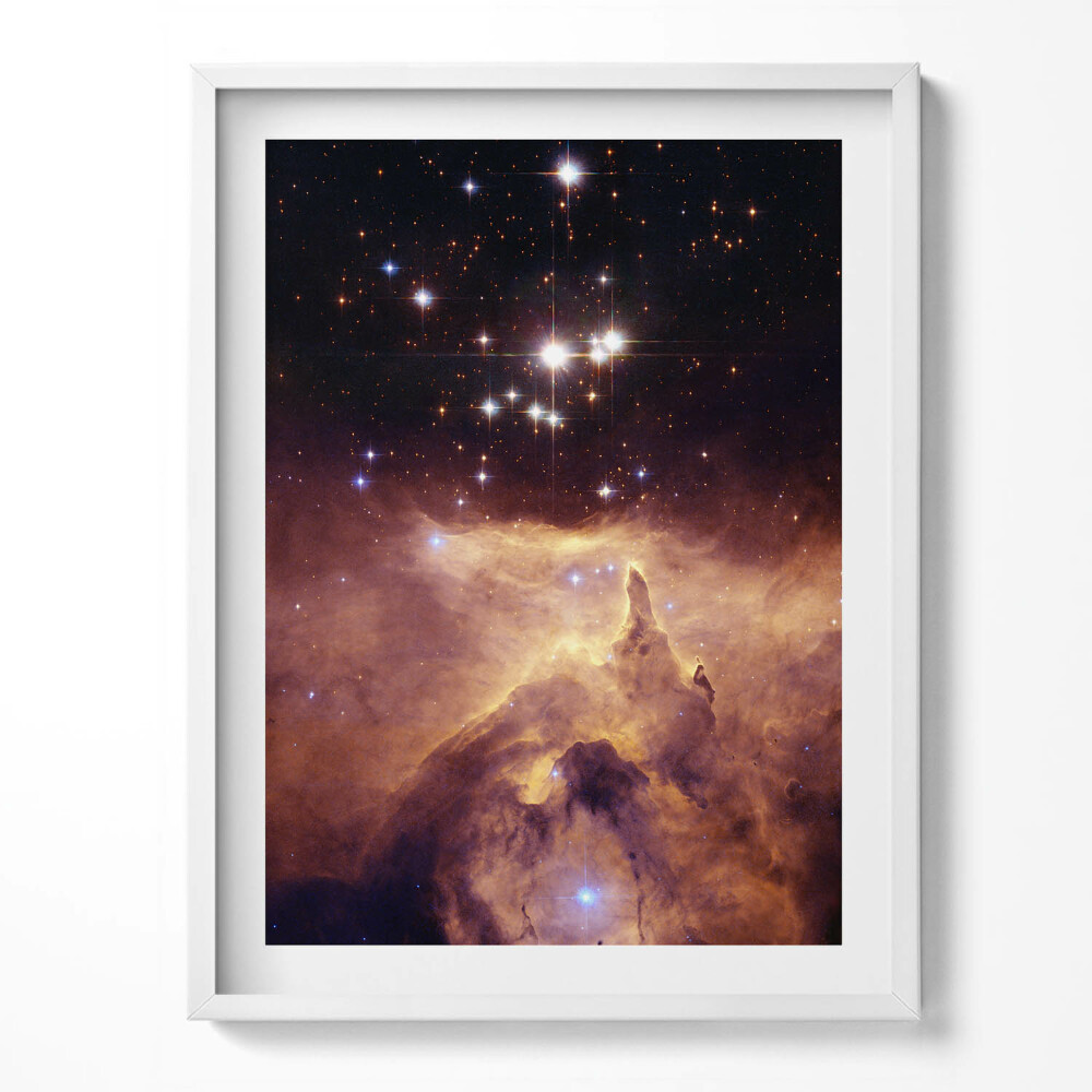 Kép keretben Ég és csillagok kozmosz