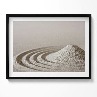 Kép keretben Homokdűnék és hullámok