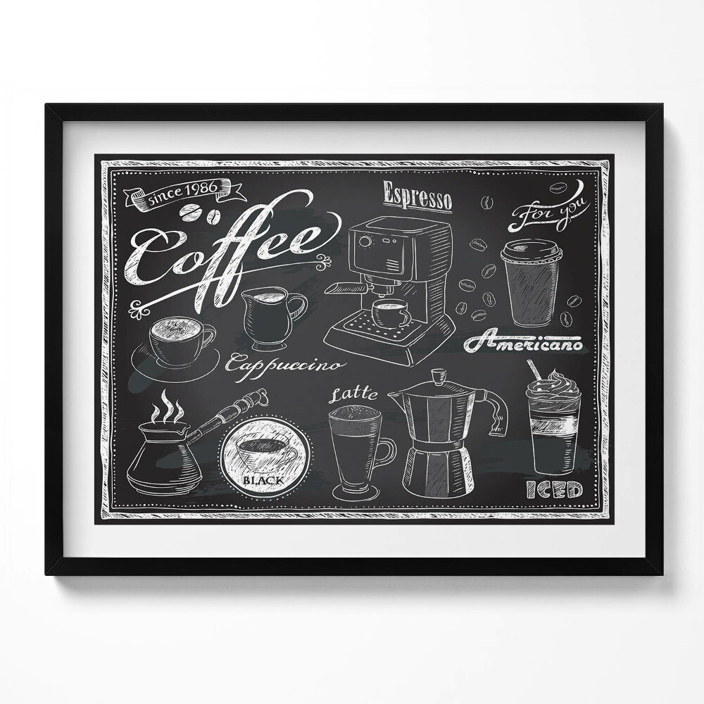 Kép keretben Kávégépek