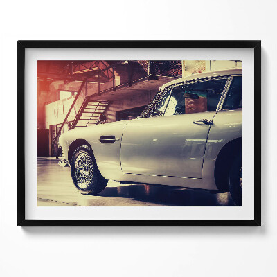 Kép keretben Retro autó elegáns stílus