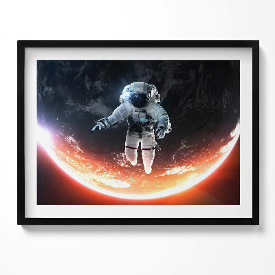 Kép keretben Űrhajós a világűrben