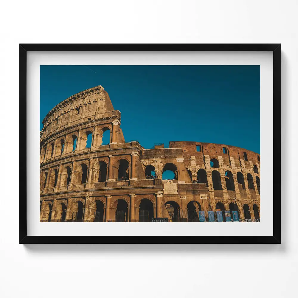 Kép keretben Római Colosseum részlete