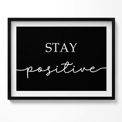 Kép keretben Motivációs tábla 