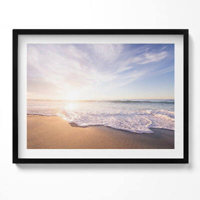 Kép keretben Tengerparti naplemente