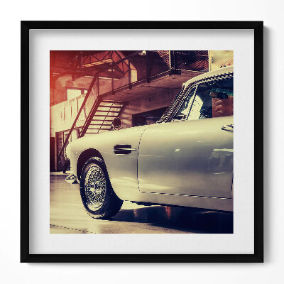 Keretezett falikép Retro autó elegáns stílus