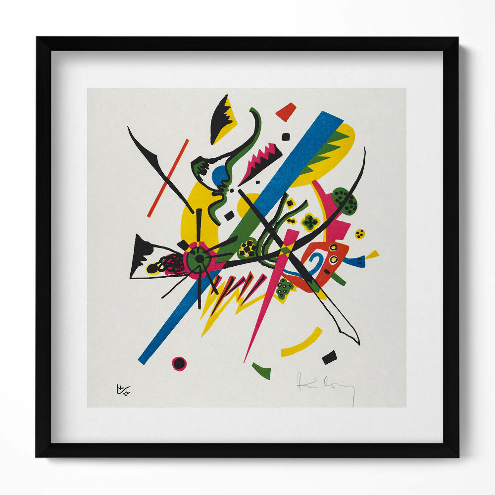 Keretezett falikép Kis világok 1 Vassily Kandinsky
