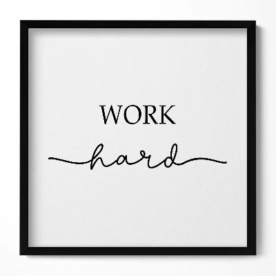 Keretezett falikép Motiváló felirat: