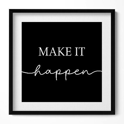 Keretezett falikép Inspiráló üzenet: 