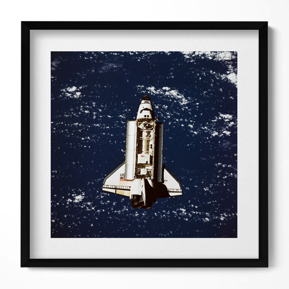 Keretezett falikép Űrsikló az űrben