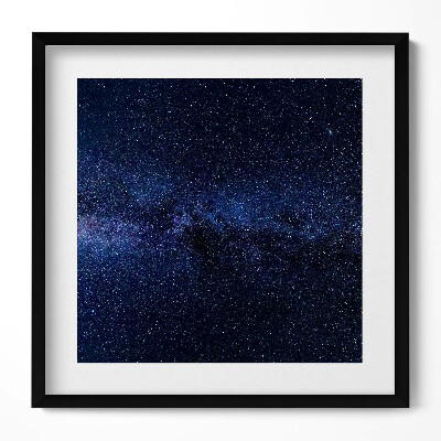 Keretezett falikép Csillagos égbolt