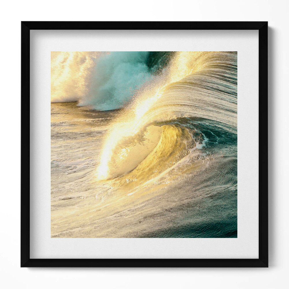 Keretezett falikép Hullámok és víz mozgása