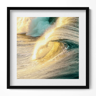 Keretezett falikép Hullámok és víz mozgása