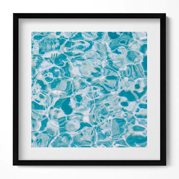 Keretezett falikép Víz felszíni hullámzása