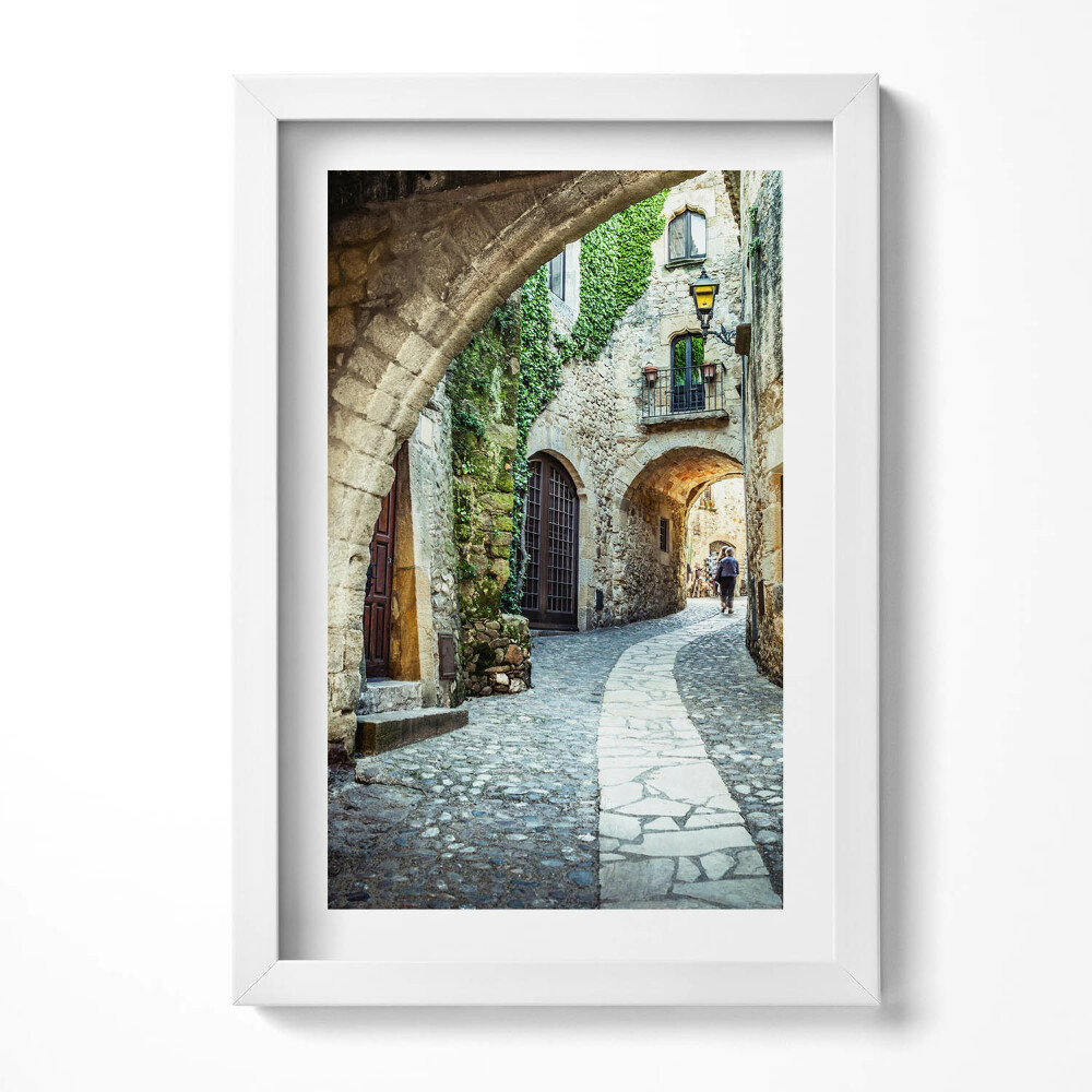 Keretezett kép Kanyargós utca régi épületek