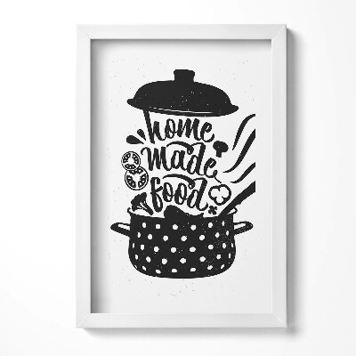 Keretezett kép Házias ételek lábas felirat