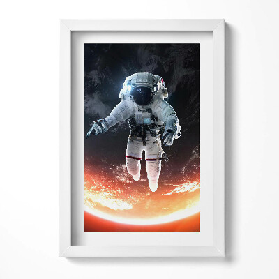 Keretezett kép Űrhajós a világűrben