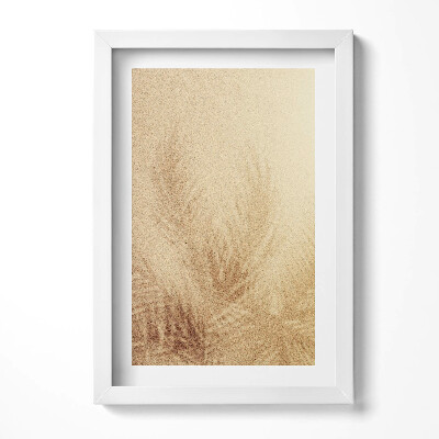 Keretezett kép Absztrakt növényi motívum