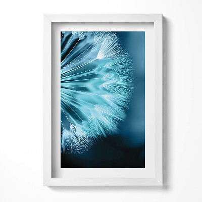 Keretezett kép Kék dandelion magok