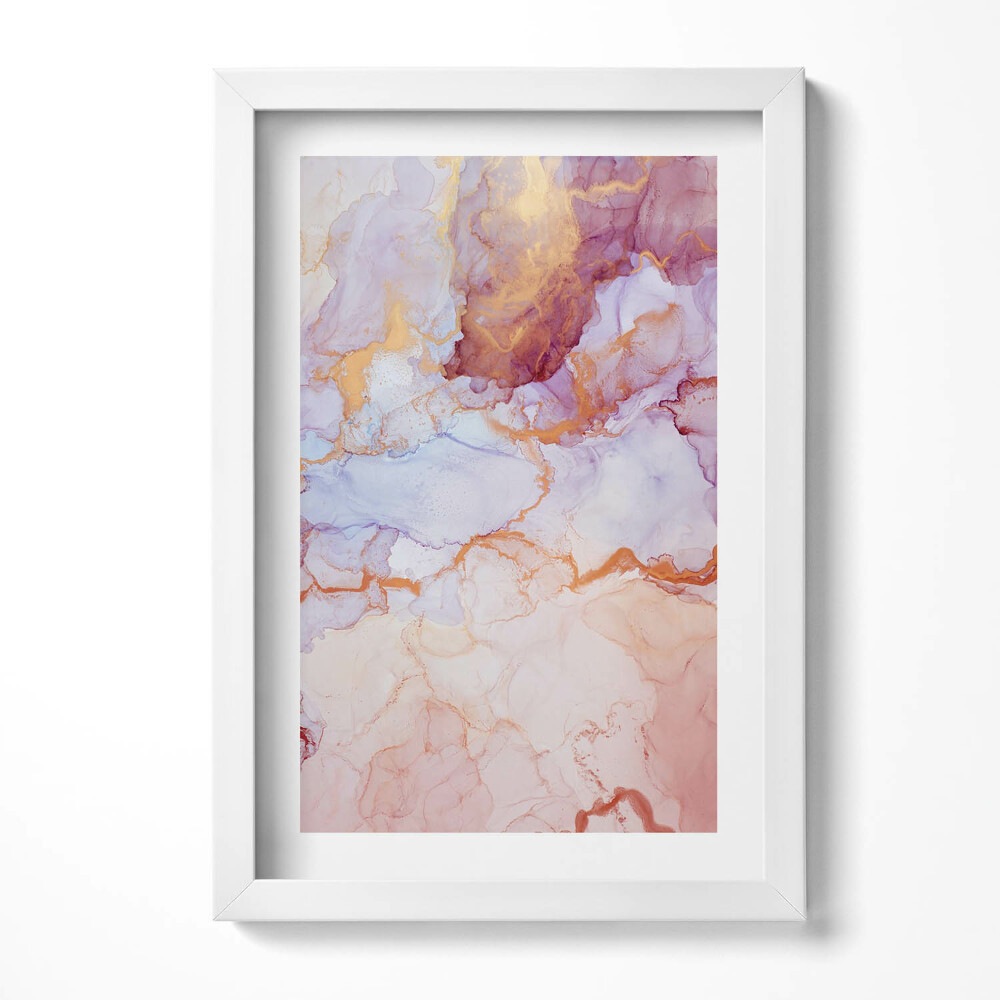 Keretezett kép Absztrakt színes festmény